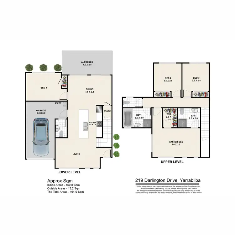 Floorplan of Homely terrace listing, 219 Darlington Drive, Yarrabilba QLD 4207