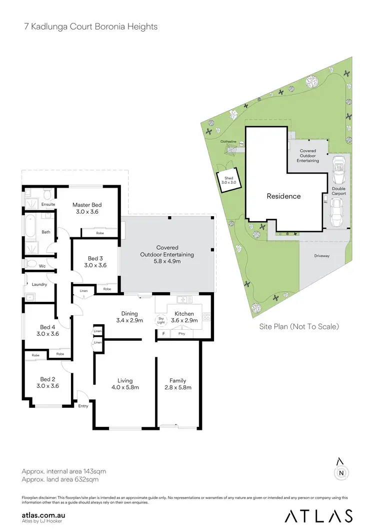 Floorplan of Homely house listing, 7 Kadlunga Court, Boronia Heights QLD 4124