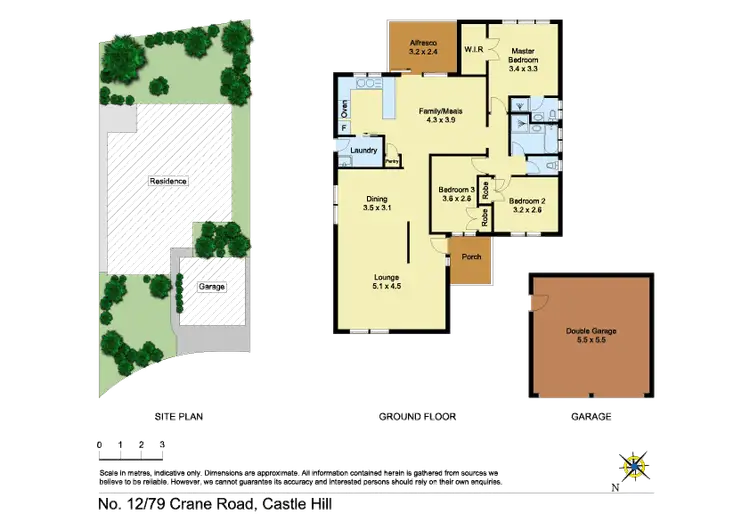Floorplan of Homely house listing, 12/79 Crane Road, Castle Hill NSW 2154