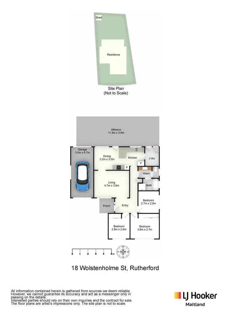 Floorplan of Homely house listing, 18 Wolstenholme Street, Rutherford NSW 2320