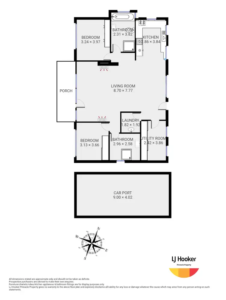 Floorplan of Homely house listing, 11 Wingara Road, Howden TAS 7054