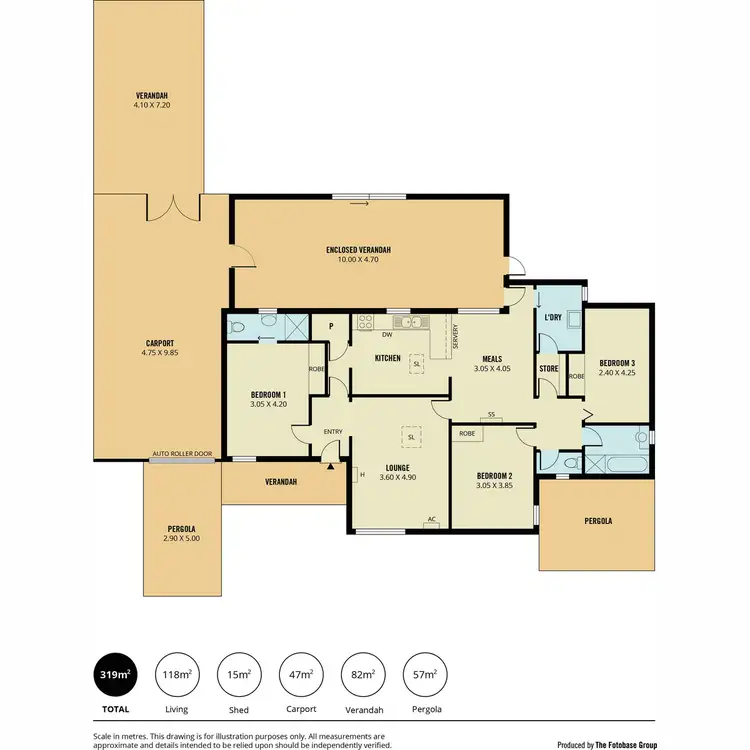 Floorplan of Homely house listing, 35 Alawoona Road, Munno Para SA 5115