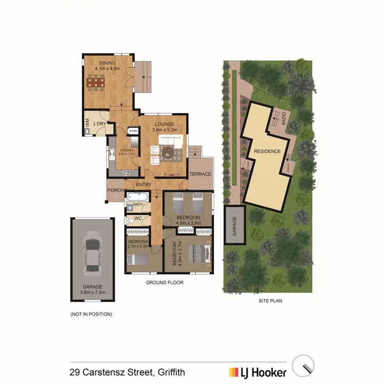 Floorplan of Homely house listing, 29 Carstensz Street, Griffith ACT 2603