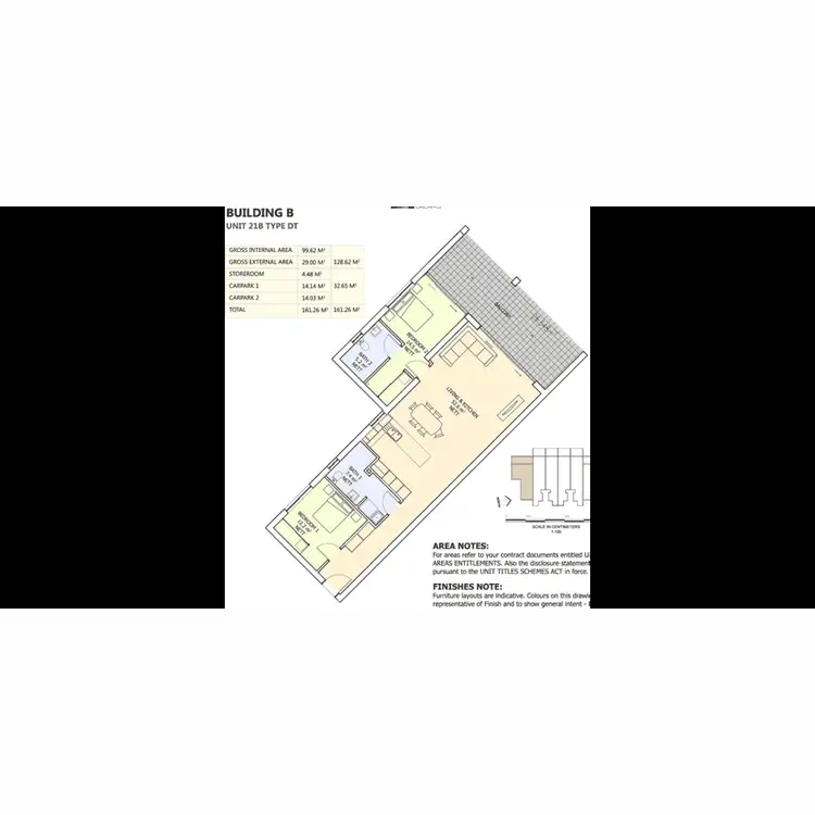 Floorplan of Homely apartment listing, 21B/174 Forrest Parade, Rosebery NT 832