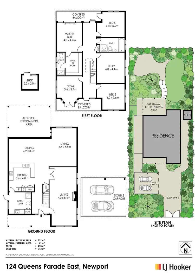 Floorplan of Homely house listing, 124 Queens Parade East, Newport NSW 2106