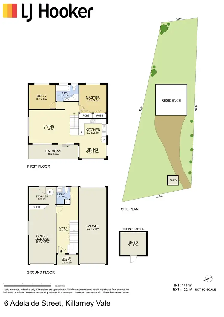 Floorplan of Homely house listing, 6 Adelaide Street, Killarney Vale NSW 2261