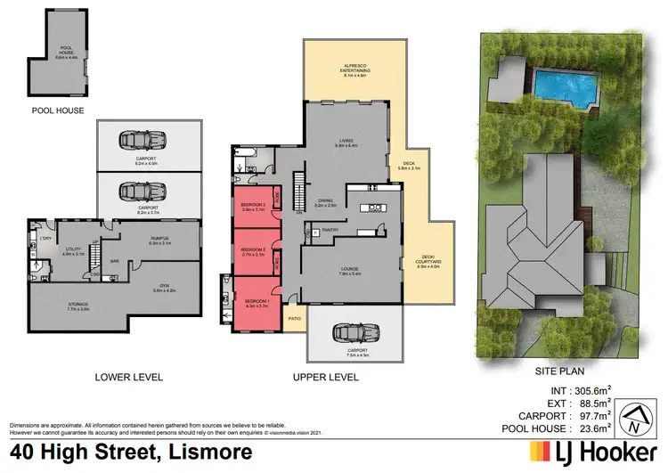 Floorplan of Homely house listing, 40 High Street, Lismore Heights NSW 2480