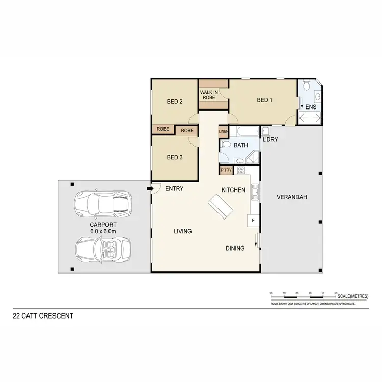 Floorplan of Homely house listing, 22 Catt Crescent, Farrar NT 830