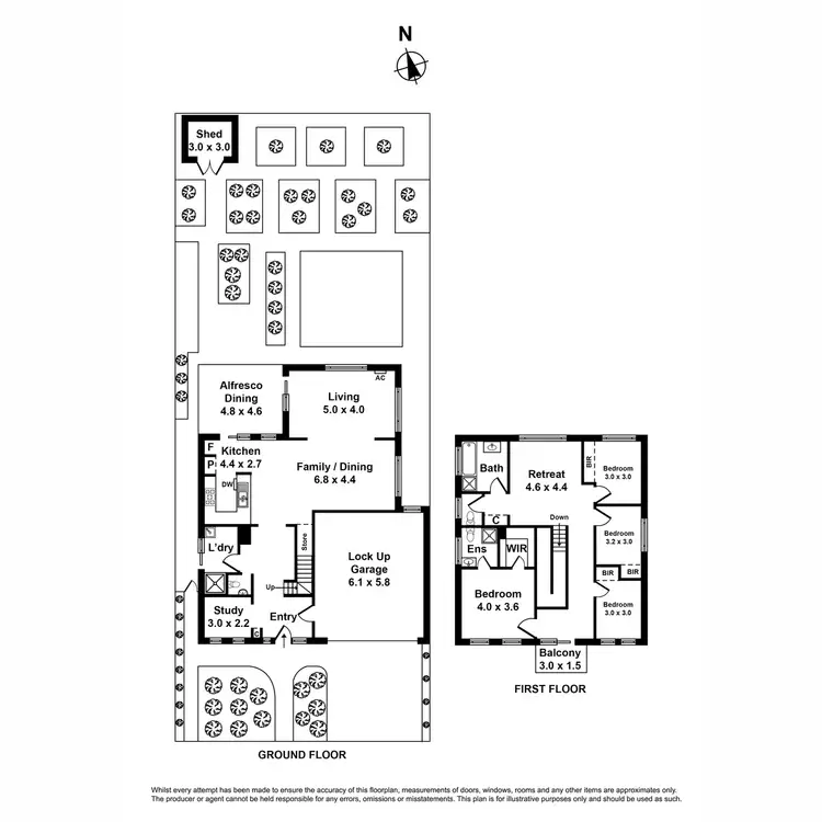 Floorplan of Homely house listing, 10 Fennel Drive, Point Cook VIC 3030