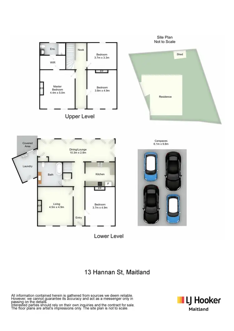 Floorplan of Homely house listing, 13 Hannan Street, Maitland NSW 2320
