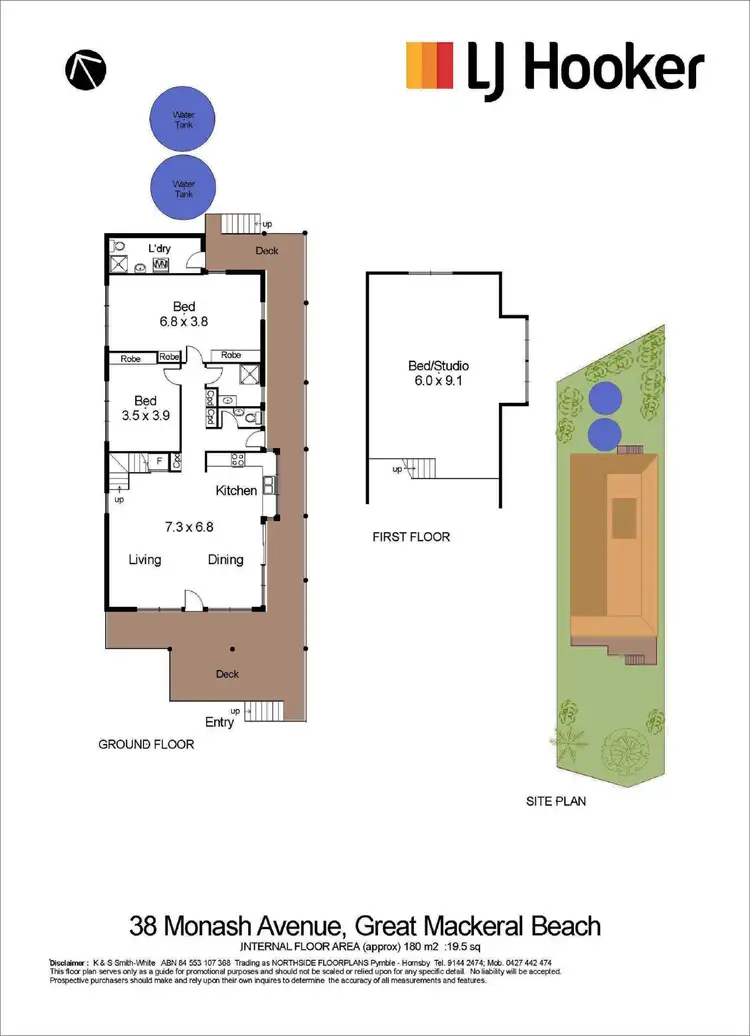 Floorplan of Homely house listing, 38 Monash Avenue, Great Mackerel Beach NSW 2108