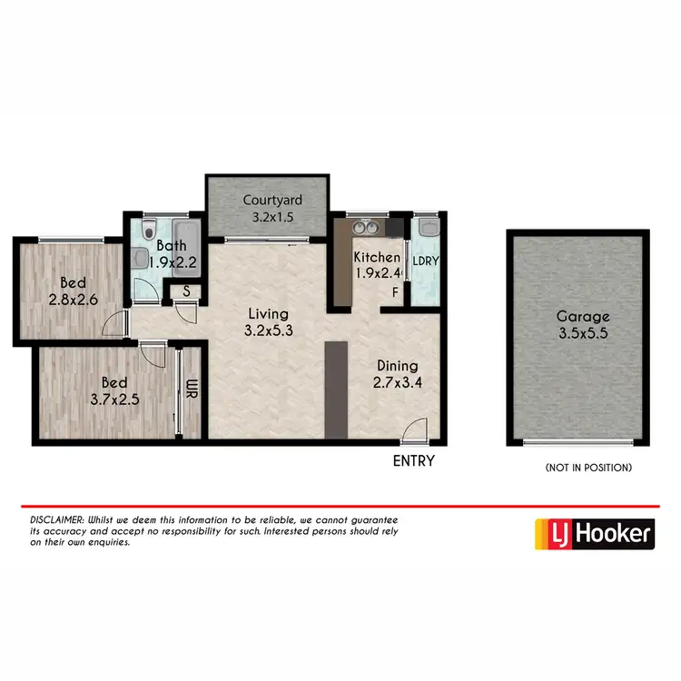 Floorplan of Homely apartment listing, 12/42 Luxford Road, Mount Druitt NSW 2770