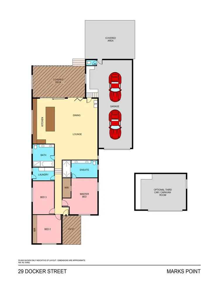 Floorplan of Homely house listing, 29 Docker Street, Marks Point NSW 2280