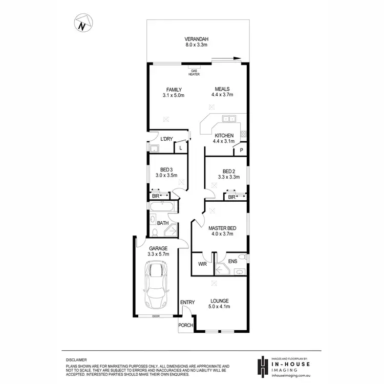 Floorplan of Homely house listing, 15A Playford Road, Newton SA 5074