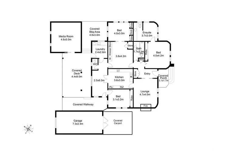 Floorplan of Homely house listing, 135 Wyrallah Road, East Lismore NSW 2480