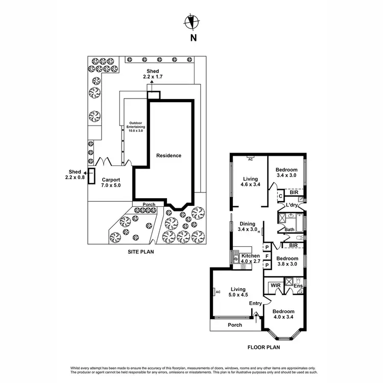 Floorplan of Homely house listing, 11 Sandstone Avenue, Seabrook VIC 3028