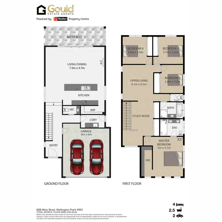 Floorplan of Homely house listing, 688 Main Road, Wellington Point QLD 4160