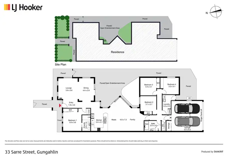 Floorplan of Homely house listing, 33 Sarre Street, Gungahlin ACT 2912