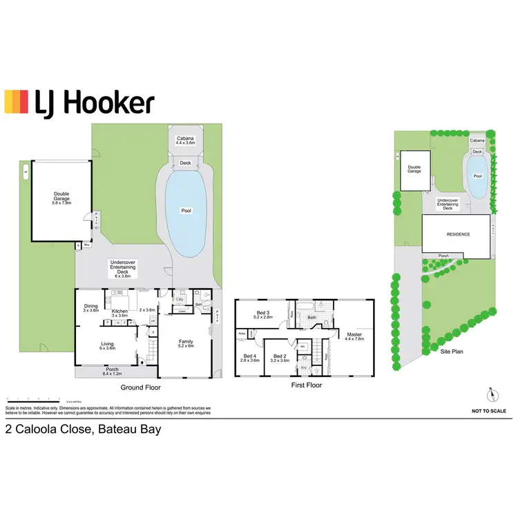 Floorplan of Homely house listing, 2 Caloola Close, Bateau Bay NSW 2261