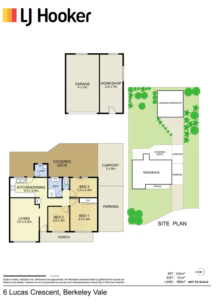 Floorplan of Homely house listing, 6 Lucas Crescent, Berkeley Vale NSW 2261