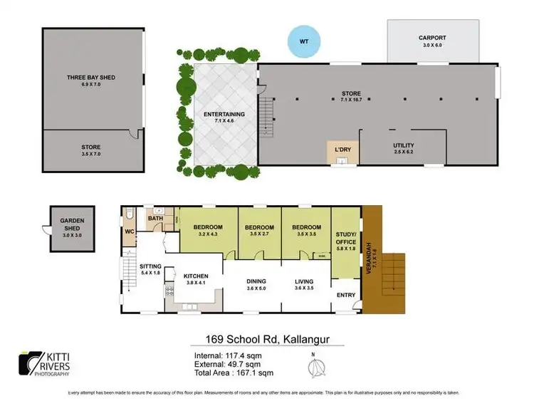 Floorplan of Homely house listing, 169 School Road, Kallangur QLD 4503