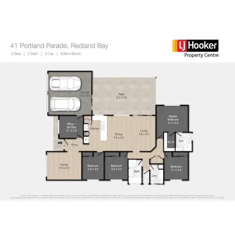 Floorplan of Homely house listing, 41 Portland Parade, Redland Bay QLD 4165
