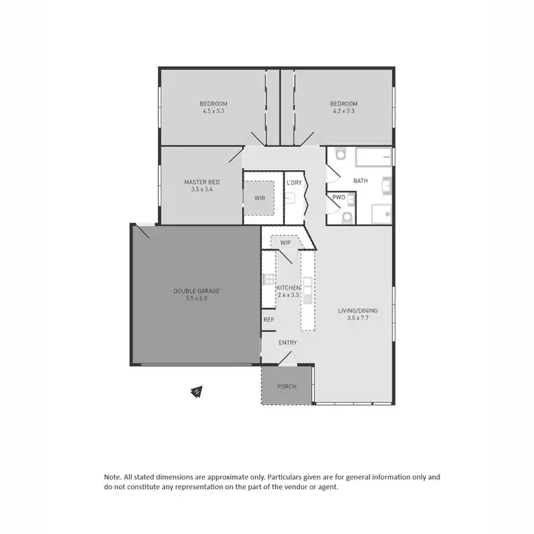 Floorplan of Homely house listing, 9A Pioneer Court, Werribee VIC 3030