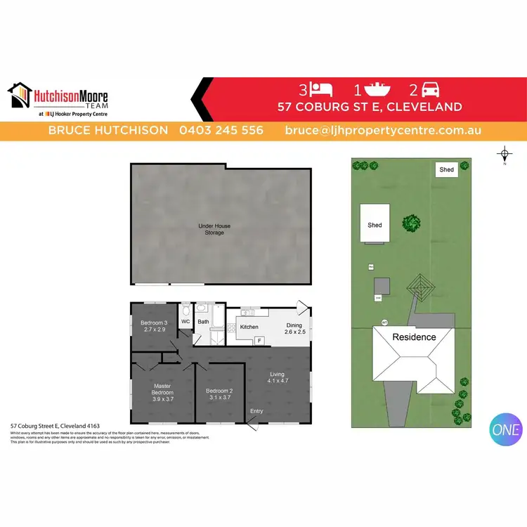 Floorplan of Homely house listing, 57 Coburg Street East, Cleveland QLD 4163
