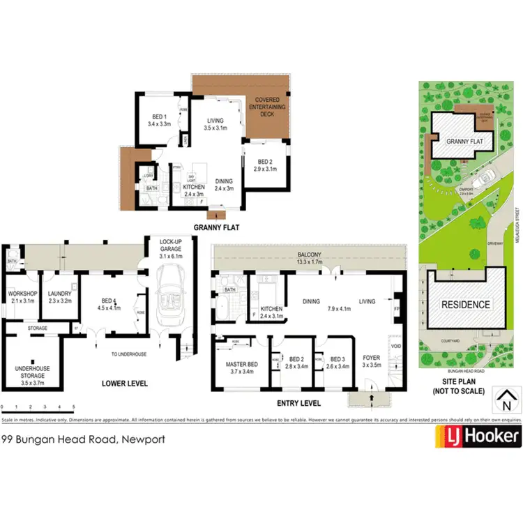 Floorplan of Homely house listing, 99 Bungan Head Road, Newport NSW 2106
