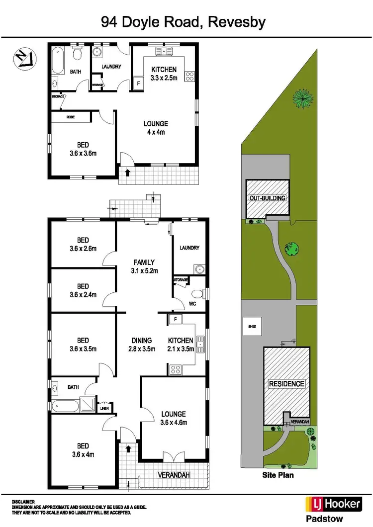 Floorplan of Homely house listing, 94 Doyle Road, Revesby NSW 2212