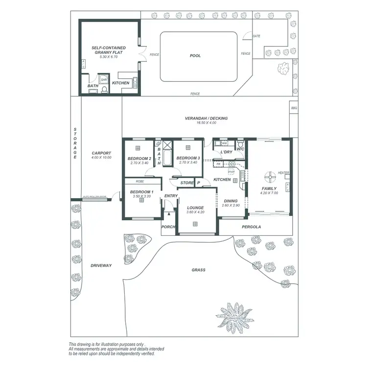 Floorplan of Homely house listing, 4 Gregory Avenue, Campbelltown SA 5074