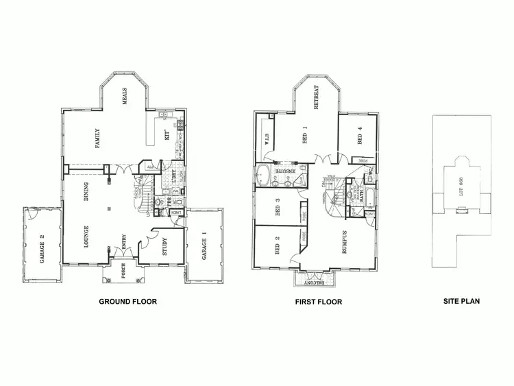 Floorplan of Homely house listing, 8 Castlewood Place, Point Cook VIC 3030