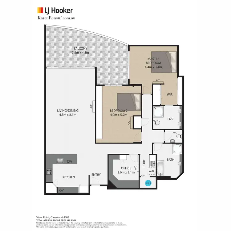 Floorplan of Homely unit listing, 18/135 Shore Street West, Cleveland QLD 4163