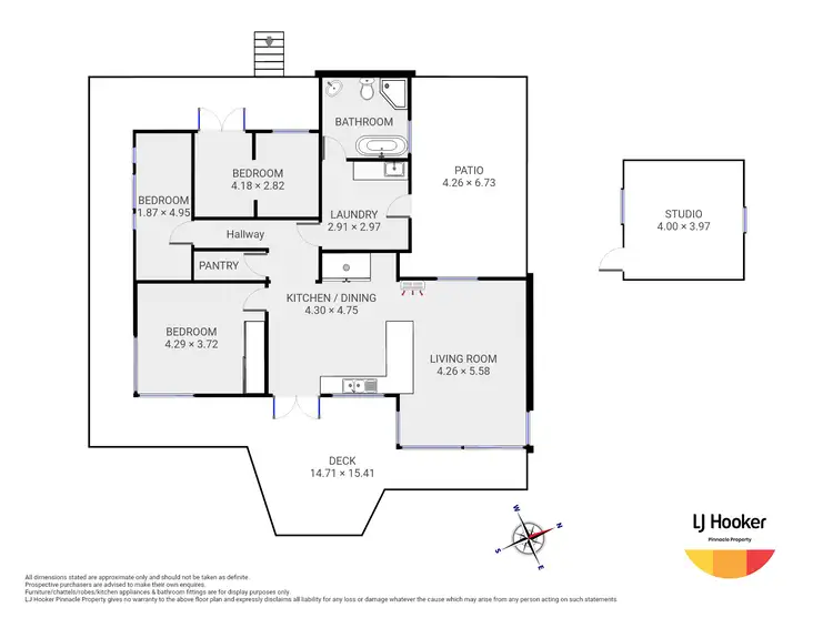 Floorplan of Homely rural property listing, 11 Moores Road, Middleton TAS 7163