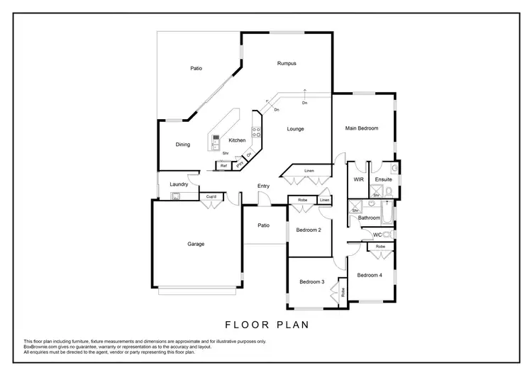 Floorplan of Homely house listing, 3 Callicoma Court, Ormeau QLD 4208