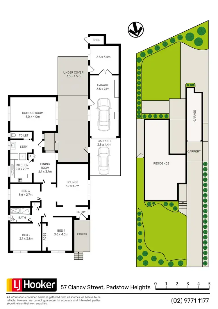 Floorplan of Homely house listing, 57 Clancy Street, Padstow Heights NSW 2211
