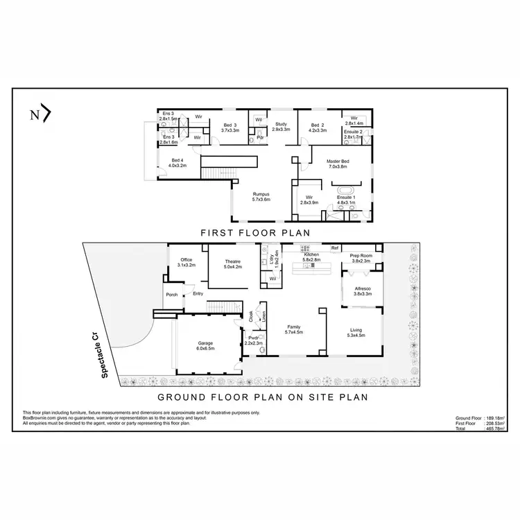 Floorplan of Homely house listing, 36 Spectacle Crescent, Point Cook VIC 3030