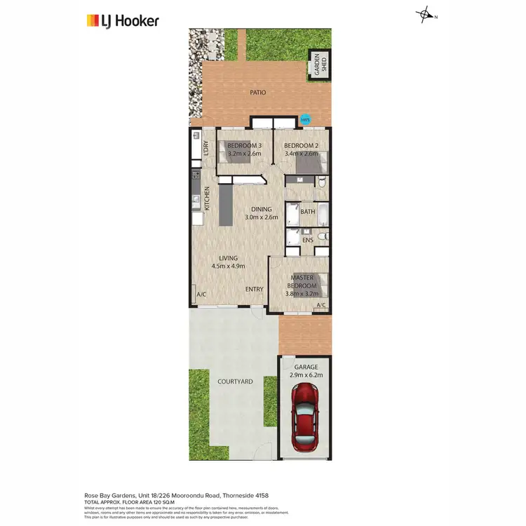 Floorplan of Homely house listing, 18/226 Mooroondu Road, Thorneside QLD 4158