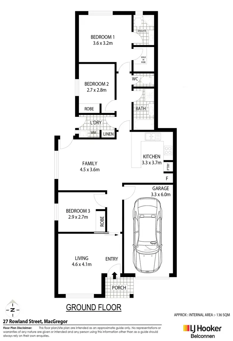 Floorplan of Homely house listing, 27 Rowland Street, Macgregor ACT 2615