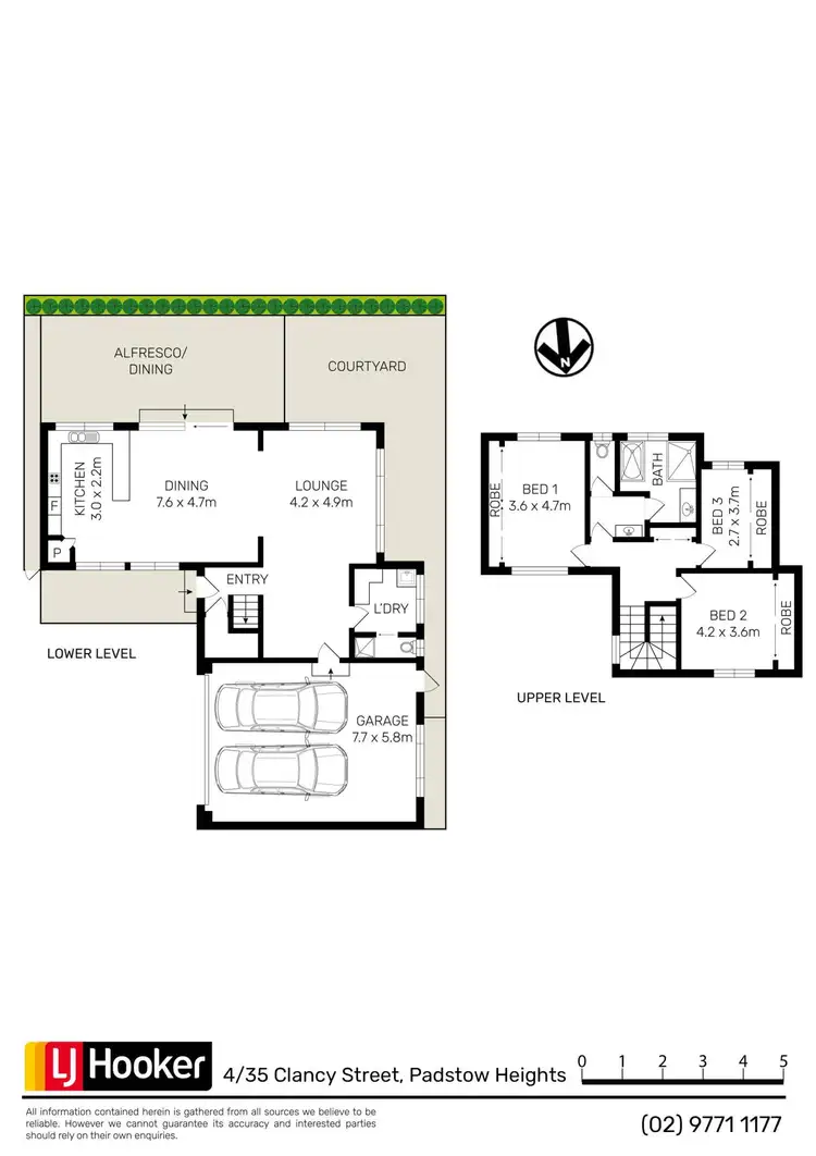 Floorplan of Homely townhouse listing, 4/35 Clancy Street, Padstow Heights NSW 2211