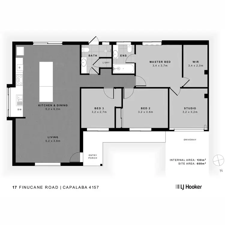 Floorplan of Homely house listing, 17 Finucane Road, Capalaba QLD 4157