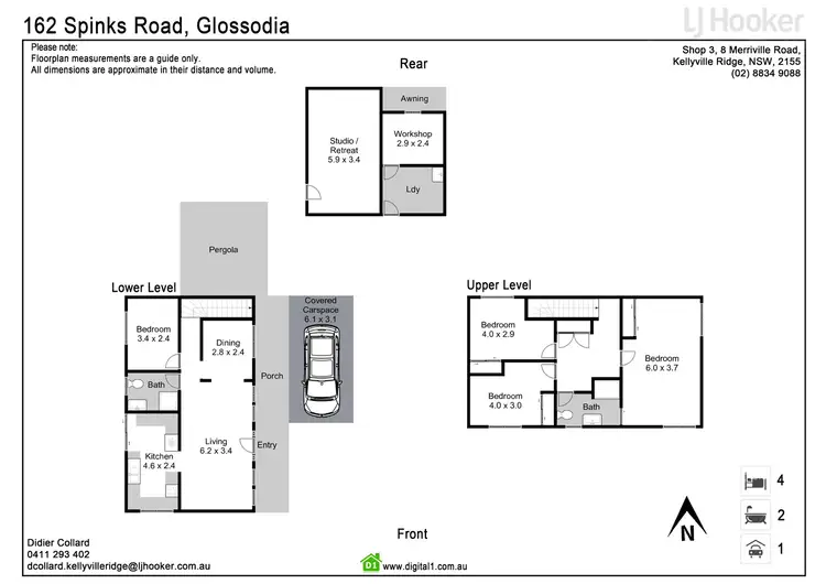 Floorplan of Homely house listing, 162 Spinks Road, Glossodia NSW 2756