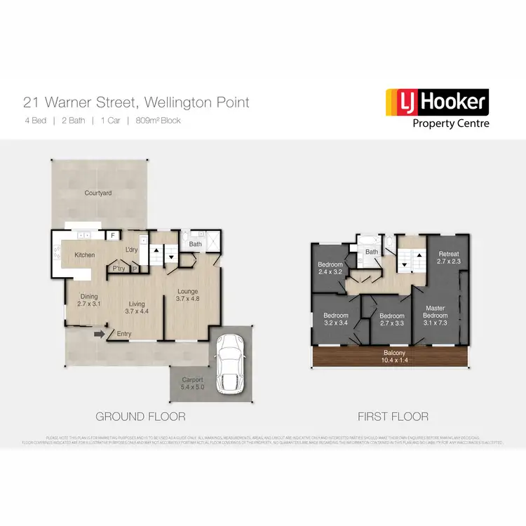Floorplan of Homely house listing, 21 Warner Street, Wellington Point QLD 4160