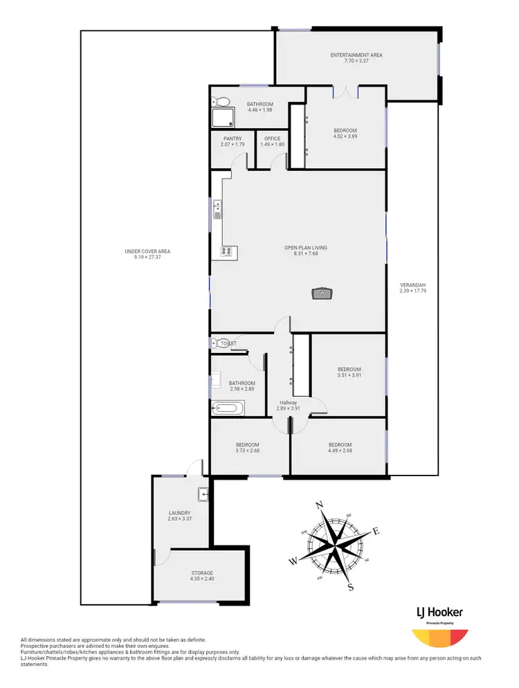 Floorplan of Homely house listing, 51 Quarrytown Road, Bagdad TAS 7030