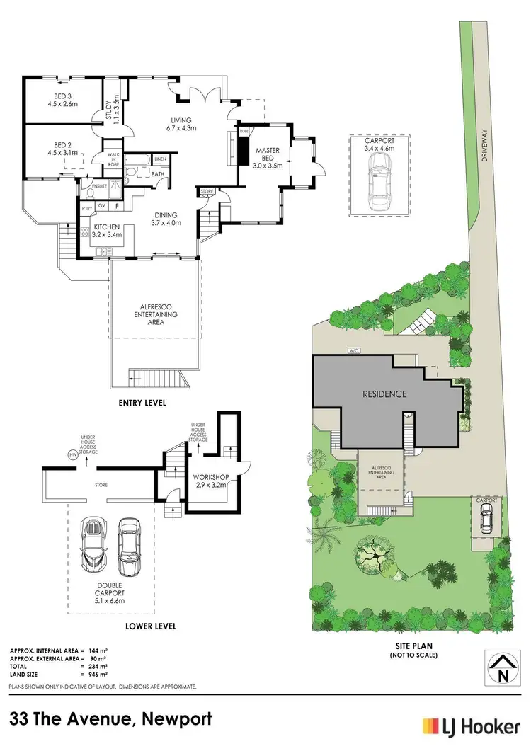 Floorplan of Homely house listing, 33 The Avenue, Newport NSW 2106