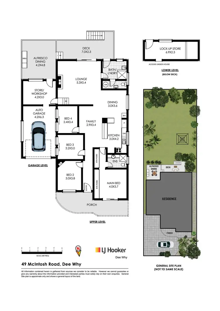 Floorplan of Homely house listing, 49 McIntosh Road, Dee Why NSW 2099