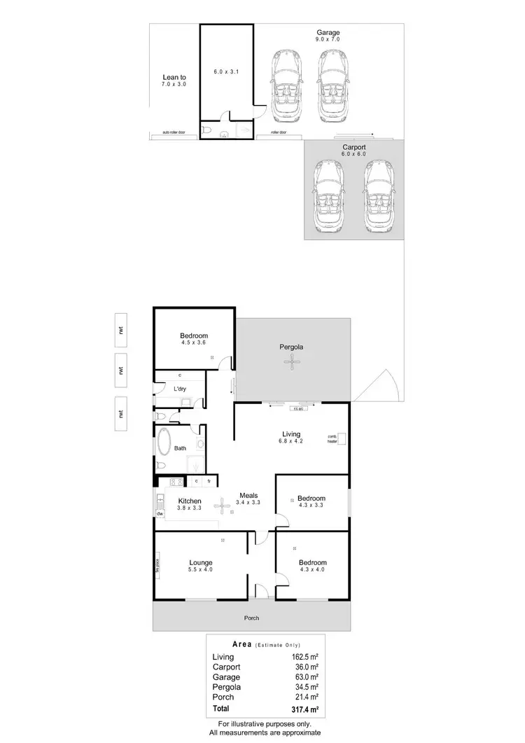 Floorplan of Homely house listing, 137 William Street, Beverley SA 5009