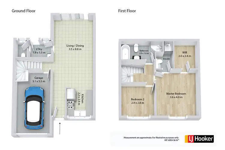 Floorplan of Homely townhouse listing, 7/125 Epsom Road, Chipping Norton NSW 2170