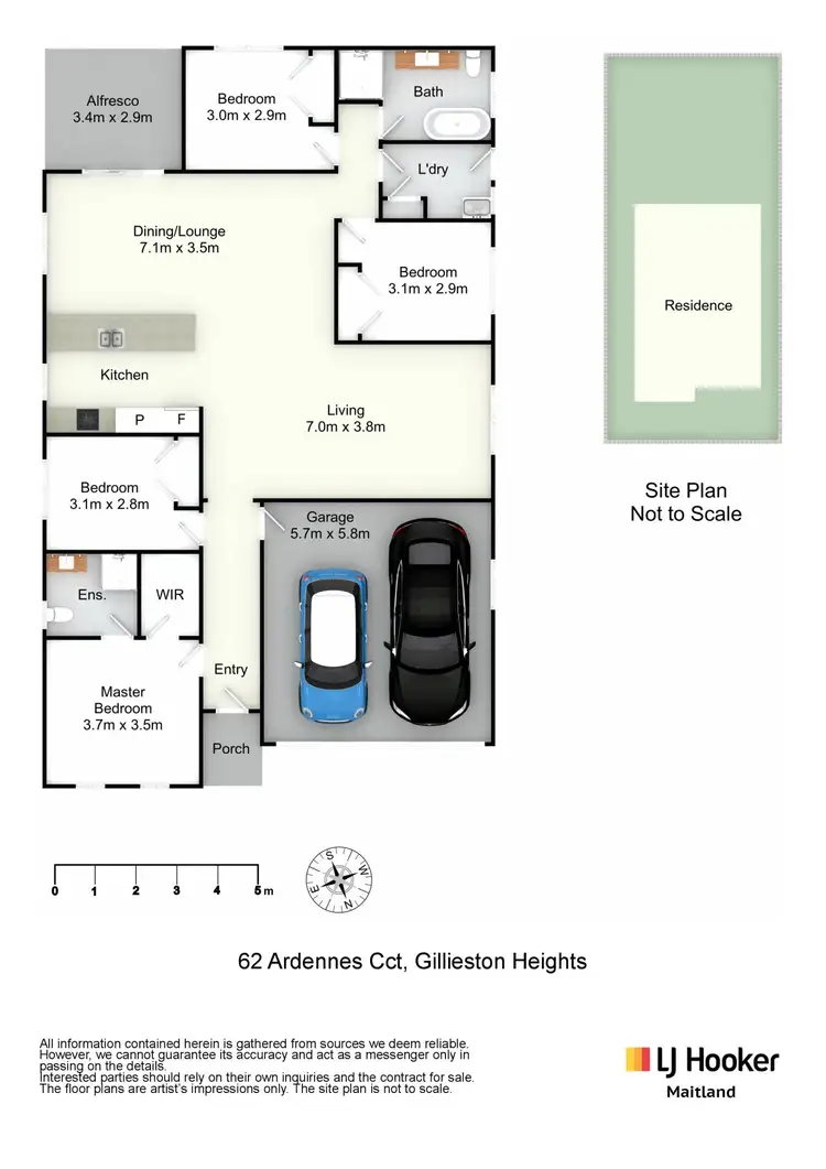 Floorplan of Homely house listing, 62 Ardennes Circuit, Gillieston Heights NSW 2321