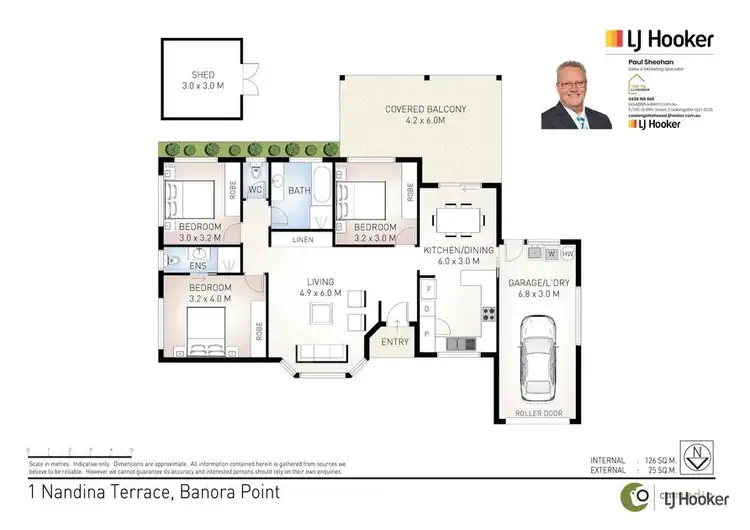 Floorplan of Homely house listing, 1 Nandina Terrace, Banora Point NSW 2486